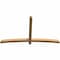 Ekena Millwork Bellingham Timber Gable Bracket, Western Red Cedar, 84"W x 49"H x 3 1/2"D x 3 1/2"F, 14/12 Pitch GBW084X49X0404BEL00SWR - alternate 3